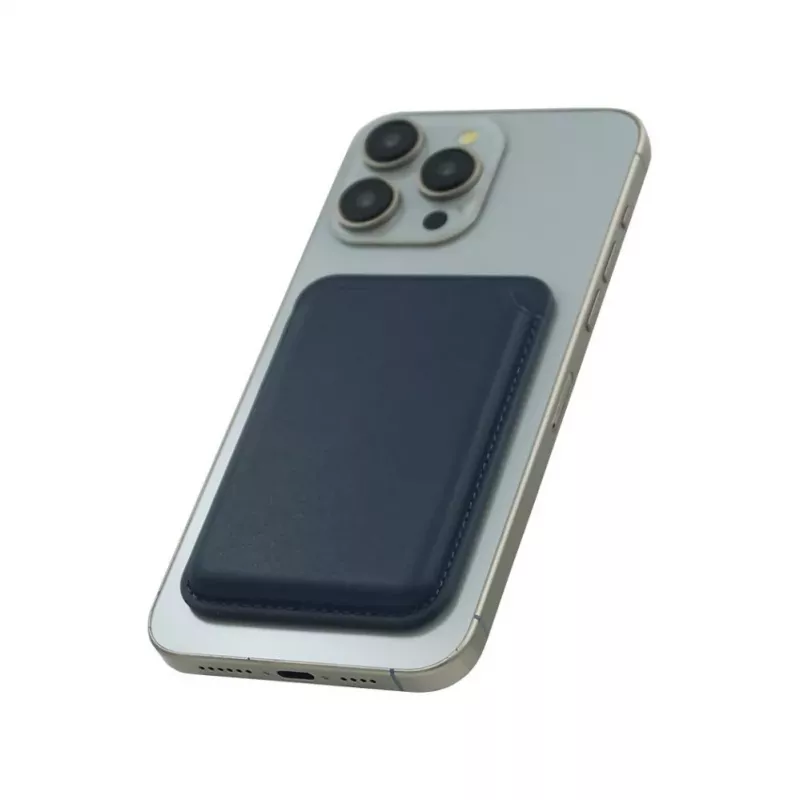 Evelatus Universal PU Ādas Maks ar MagSafe Tumši Zils