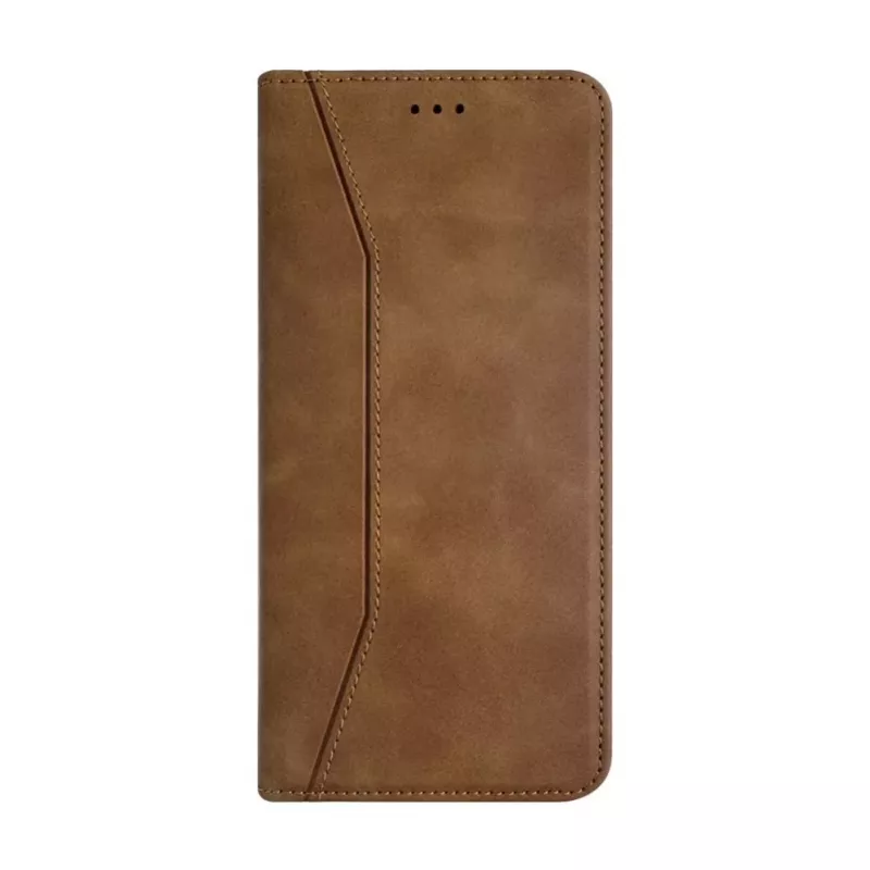 Evelatus Samsung Galaxy A53 5G Book Case Brown - PU ādas maciņš ar karšu slotiem un statīvu