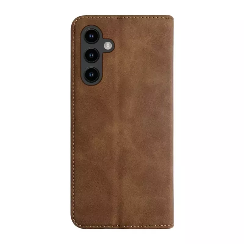 Evelatus Samsung Galaxy A53 5G Book Case Brown - PU ādas maciņš ar karšu slotiem un statīvu