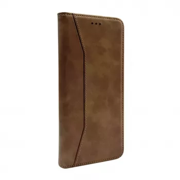 Evelatus Samsung Galaxy A53 5G Book Case Brown - PU ādas maciņš ar karšu slotiem un statīvu