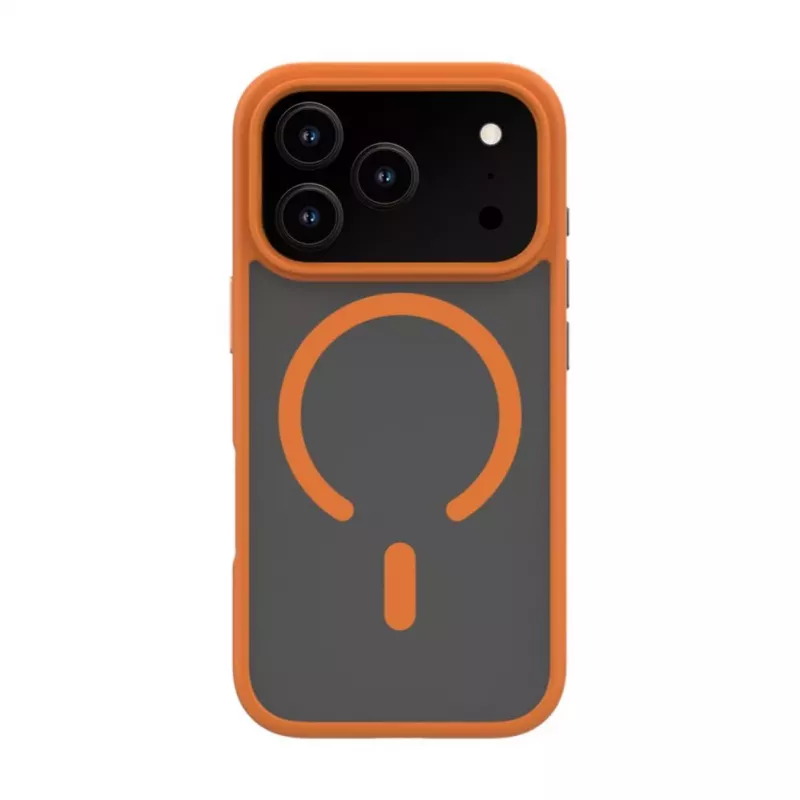 Evelatus Apple iPhone 17 Pro Hybrid Case with MagSafe PC+TPU Orange