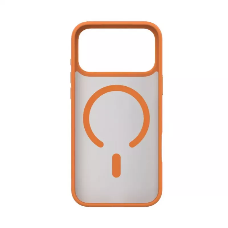 Evelatus Apple iPhone 17 Pro Max Hybrid Case ar MagSafe PC+TPU Orange