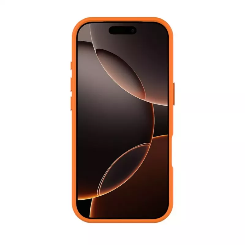 Evelatus Apple iPhone 17 Pro Shield Case With MagSafe & Stand Matte Orange