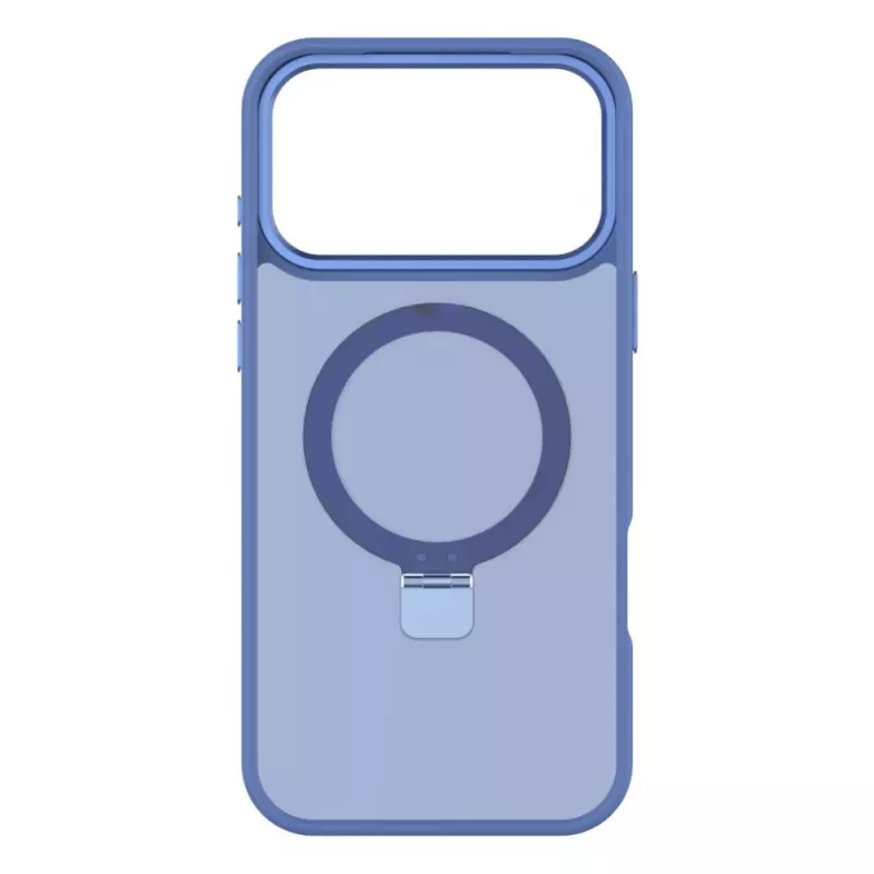 Evelatus Apple iPhone 17 Pro Max Shield Case ar MagSafe un Statīvu Matēti Zils