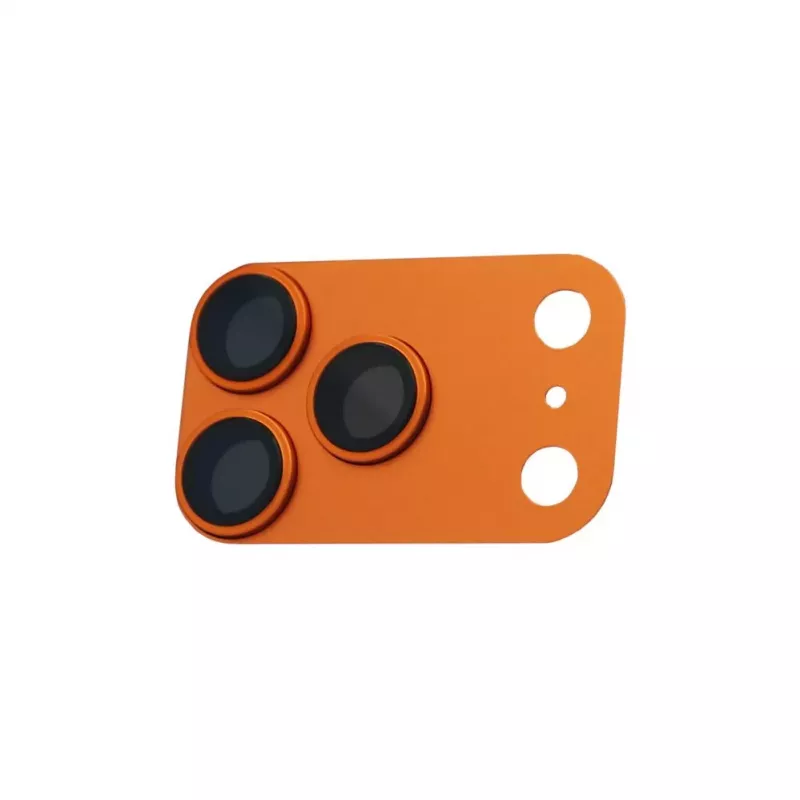 Evelatus Apple iPhone 17 Pro Max Full Body Camera Lens Protection Premium Orange