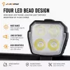 iLike 120dB Electric Bike Horn with Wired Remote Button, Waterproof Bicycle Horn for Bikes & E-Scooters