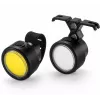 iLike 2PCS Velosipēda priekšējo un aizmugurējo lukturu komplekts – USB uzlādējamas LED velosipēdu gaismas kalnu un šosejas velosipēdiem, elektriskajiem velosipēdiem, skrejriteņiem, e-skūteriem, bērnu velosipēdiem