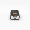 iLike USB uzlādējams velosipēda priekšējais lukturis, JH420 augsta spilgtuma LED velosipēda priekšējais lukturis, IP65 ūdensizturīgs velosipēda lukturis MTB, šosejas velosipēdam un e-velosipēdam melns