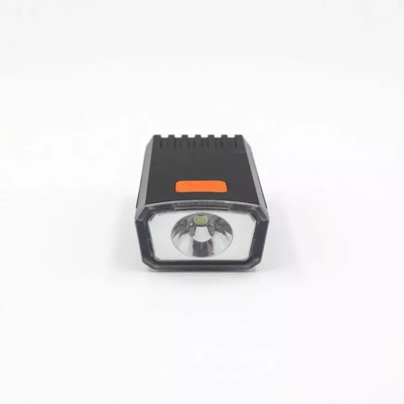 iLike USB uzlādējams velosipēda priekšējais lukturis, JH420 augsta spilgtuma LED velosipēda priekšējais lukturis, IP65 ūdensizturīgs velosipēda lukturis MTB, šosejas velosipēdam un e-velosipēdam melns