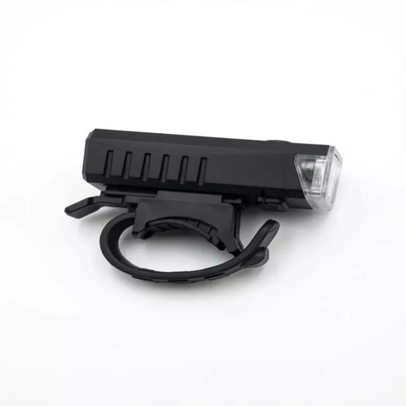iLike USB uzlādējams velosipēda priekšējais lukturis, JH420 augsta spilgtuma LED velosipēda priekšējais lukturis, IP65 ūdensizturīgs velosipēda lukturis MTB, šosejas velosipēdam un e-velosipēdam melns