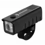 iLike JOHORSE USB uzlādējams velosipēda priekšējais lukturis, augsta spilgtuma LED velosipēda priekšējā gaisma, IPX4 ūdensizturīgs, ABS korpuss, viegla stūres stiprinājums