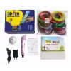 iLike 3D pildspalva bērniem, 3D drukas pildspalva ar 150 pēdu PLA pavediena papildinājumiem, 30 krāsas, violeta