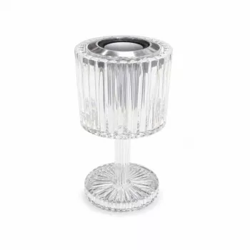 iLike Crystal Touch RGB LED galda lampa ar Bluetooth skaļruni, apkārtējās gaismas naktsgaismu un tālvadības pulti