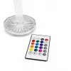 iLike Crystal Touch RGB LED galda lampa ar Bluetooth skaļruni, apkārtējās gaismas naktsgaismu un tālvadības pulti