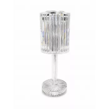 iLike Crystal Touch RGB LED galda lampa ar Bluetooth skaļruni, apkārtējās gaismas naktsgaismu un tālvadības pulti