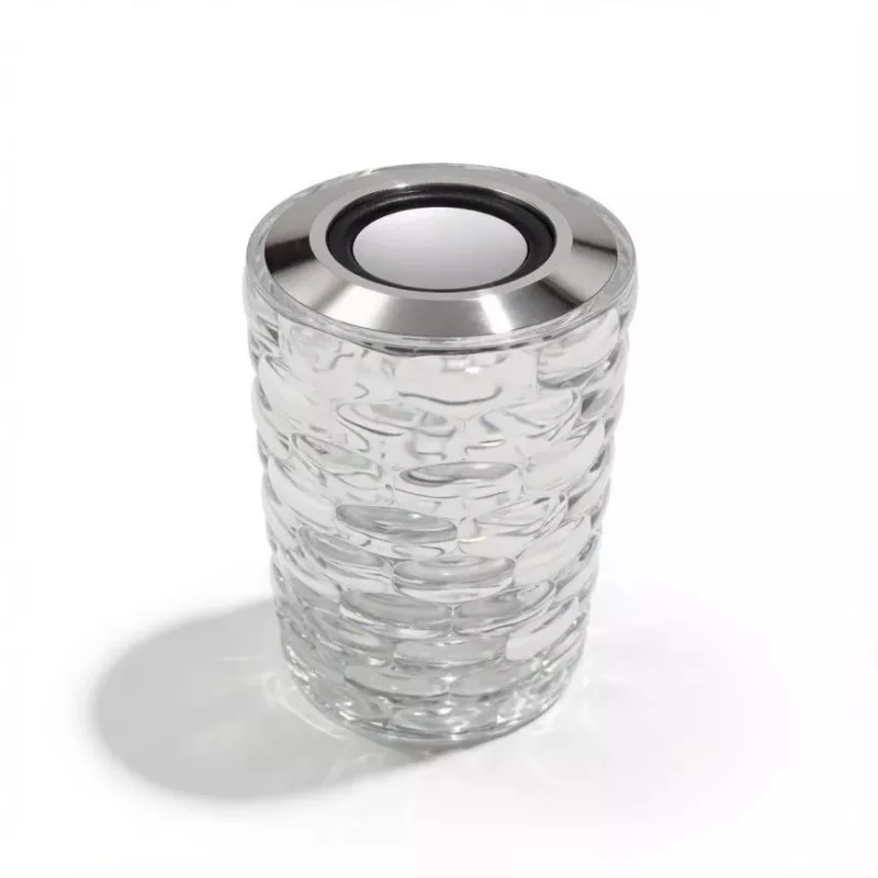 iLike Crystal Bubble Touch RGB LED galda lampa ar Bluetooth skaļruni