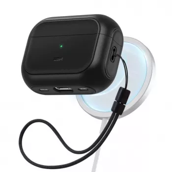 ESR Orbit HaloLock ar MagSafe Apple AirPods Pro 1 / 2 — Melns