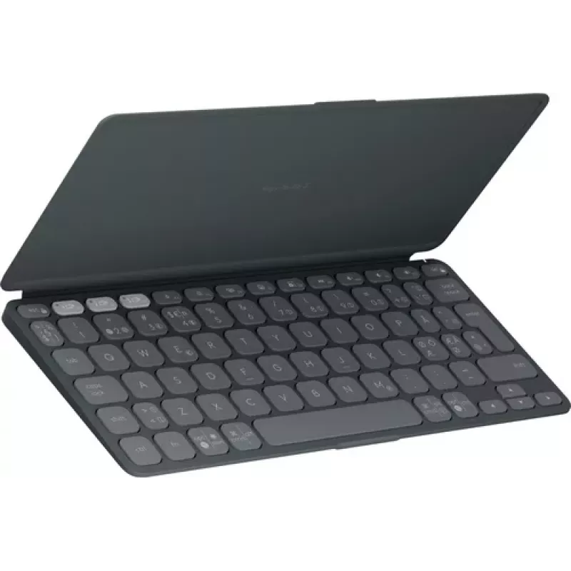 Logitech Keys-To-Go 2 Ultra-Portable Wireless Keyboard - Graphite (Nordic Layout)