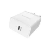 Canyon Wall Charger H-20 ar USB-C 20W Balts