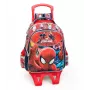 Marvel Premium 2-in-1 Mugursoma Zēniem Ultimate Spiderman 3D Deluxe XL Sarkana
