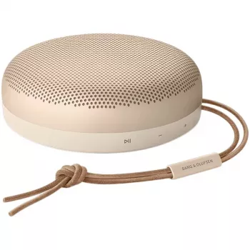 BANG & OLUFSEN Beosound A1 2nd Gen Gold portatīvais Bluetooth skaļrunis