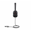 Yealink UH35 Dual UC USB-C/A On-Ear Headset ar USB-A/USB-C, Melns