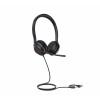 Yealink UH35 Dual UC USB-C/A On-Ear Headset ar USB-A/USB-C, Melns