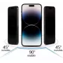 iLike Apple iPhone 15 Pro rūdīta stikla privātuma ekrāna aizsargs melns