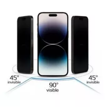 iLike Samsung Galaxy S23 FE rūdīts privātuma stikls melns