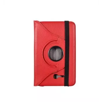 iLike Rotated Book Case for Samsung Galaxy Tab 3 Lite 7.0 Red