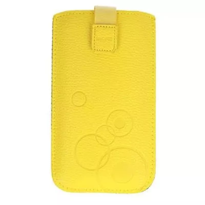 iLike Universal Leather Pocket Case XL Yellow