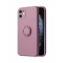 iLike Apple iPhone 13 Silikona gredzena maciņš Violeta