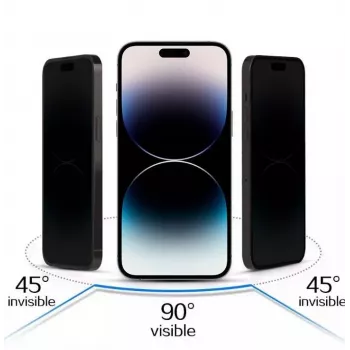 iLike - GALAXY A52/A52S Rūdītais stikls ar privātuma filtru Melns