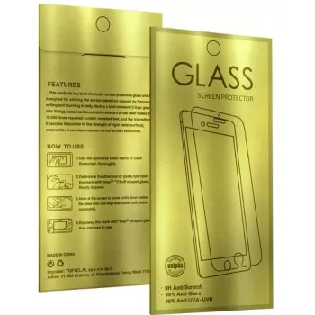 iLike Samsung Galaxy A54 5G Gold rūdīta stikla ekrāna aizsargs