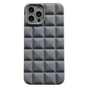 iLike 3D Cube Case iPhone 14 Pro 6,1 inch Melns