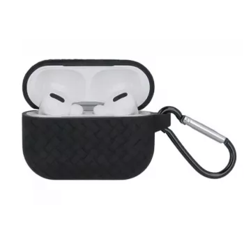 iLike Braid Case AirPods / AirPods 2 Melns