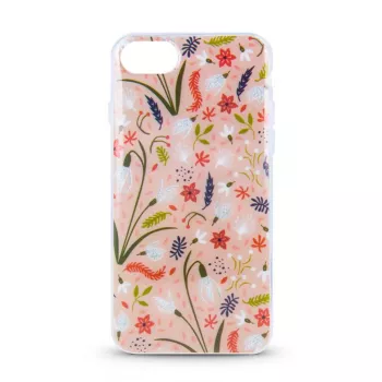 iLike Apple iPhone XS Max Spring 3 Aizmugurējais Vāciņš - Ziedu Raksts, TPU Aizsargvāciņš