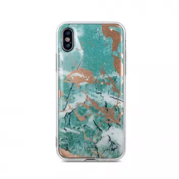 iLike Samsung Galaxy A70 Marmora Maciņš Zaļš