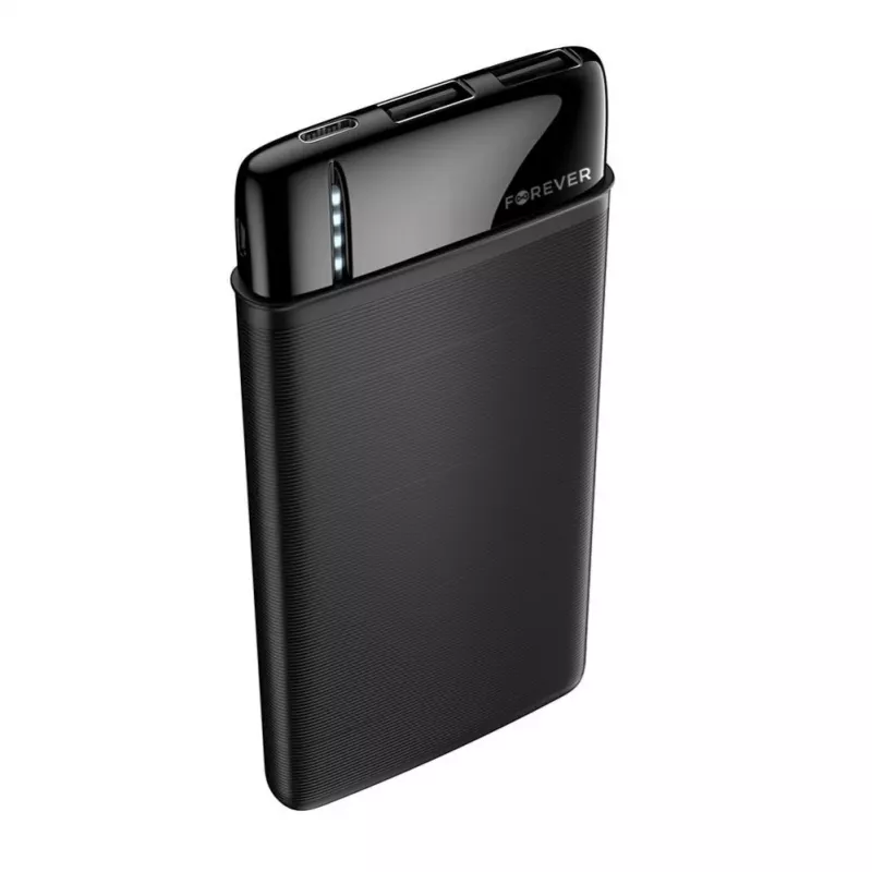 Forever Power Bank TB-100M 10000 mAh Melns