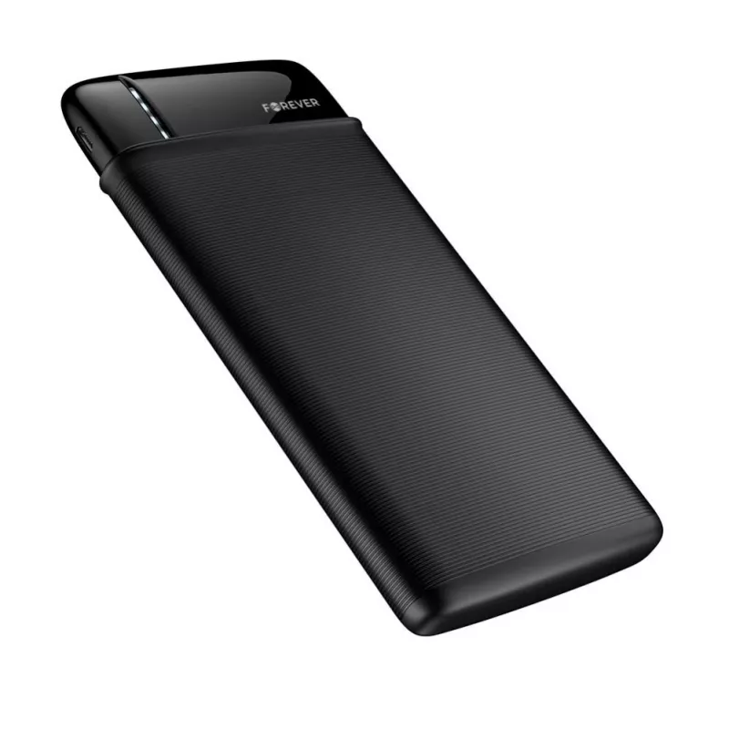 Forever Power Bank TB-100M 10000 mAh Melns