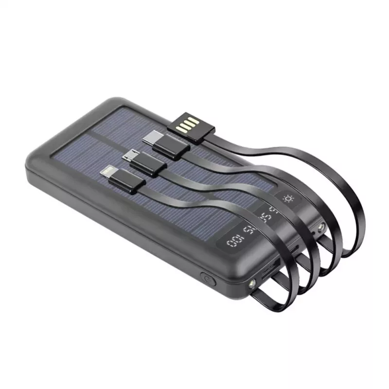 Setty Solar Power Bank SLR-100 10000 mAh Black