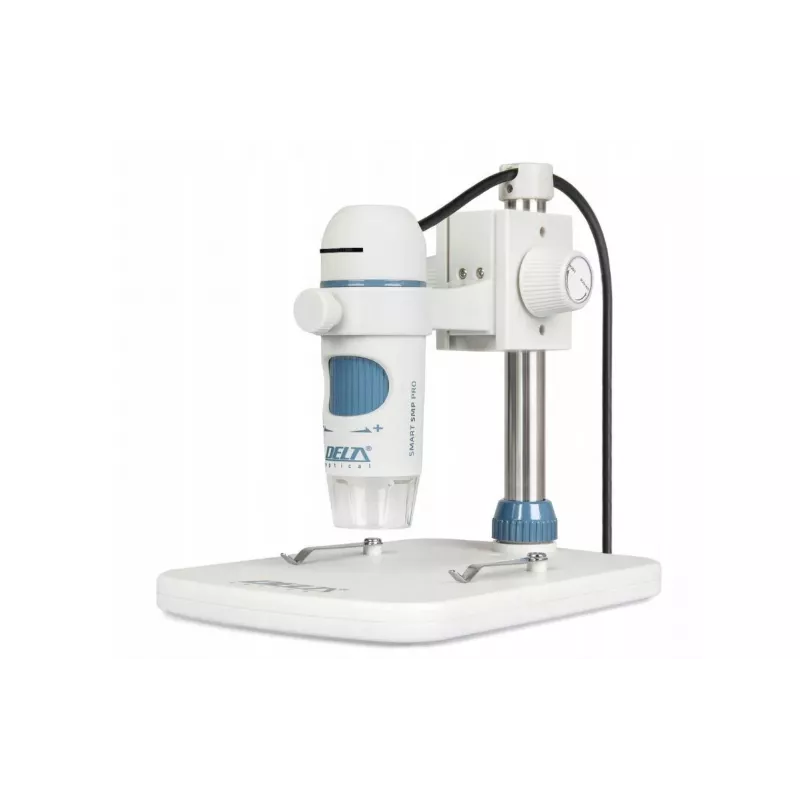 Delta Optical Smart 5MP Pro Digitalais mikroskops 20-300x USB 2.0 ar metāla statīvu