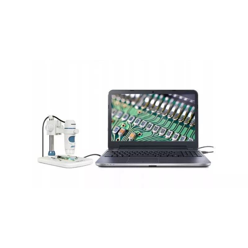 Delta Optical Smart 5MP Pro Digitalais mikroskops 20-300x USB 2.0 ar metāla statīvu