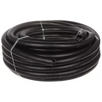 INNE KRK-40P-UV/25M Gofrēta caurule 25 m Melna