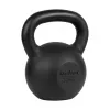 REBEL ACTIVE Čuguna Kettlebell 30 kg, Melns