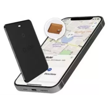 SBS Track My Card Ultra-Slim Universal Tracker for iOS Android - Black