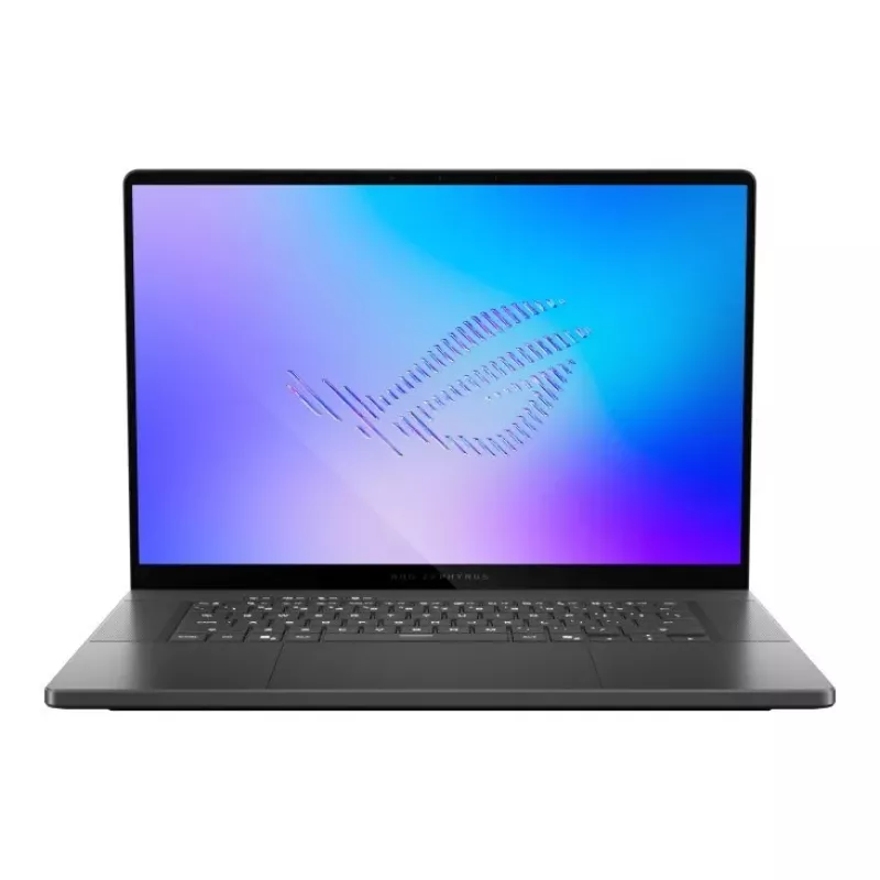 ASUS ROG Zephyrus G16 GU606AX-U9642X Ultra 9 386H 16,0 collu 2.5K OLED 240Hz 1100nits Peak 64GB LPDDR5X 8533 SSD 2TB GeForce RTX 5090 24GB WLAN+BT Kamera 1080p+IR 90WHrs W11Pro Eclipse Gray