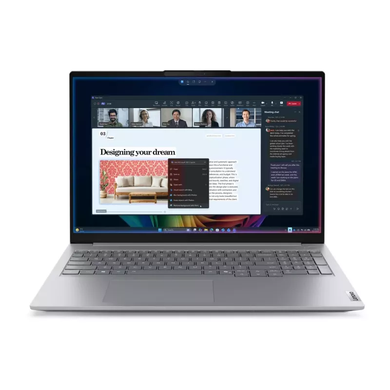 Lenovo ThinkBook 16 G9 IPL Intel klēpjdators, 16 inch IPS WUXGA pretatspīduma, Intel Core Ultra 5 325, 16GB DDR5, 512GB SSD, Intel Graphics, Windows 11 Pro, Wi-Fi 7, Bluetooth 5.3, Arctic Grey