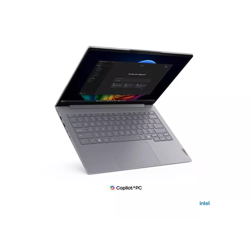 Lenovo ThinkBook 14 G9 IPL Intel klēpjdators, 14 inch IPS WUXGA pretatspīduma, Intel Core Ultra 5 325, 16GB DDR5, 512GB SSD, Intel Graphics, Windows 11 Pro, Wi-Fi 7, Bluetooth 5.4, Arctic Grey, ziemeļvalstu tastatūra