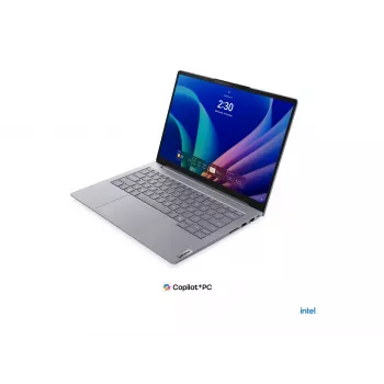 Lenovo ThinkBook 14 G9 IPL Intel klēpjdators, 14 inch IPS WUXGA pretatspīduma, Intel Core Ultra 5 325, 16GB DDR5, 512GB SSD, Intel Graphics, Windows 11 Pro, Wi-Fi 7, Bluetooth 5.4, Arctic Grey, ziemeļvalstu tastatūra